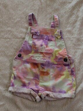 Levi's Toddler Girl Tie-Dye Shortall